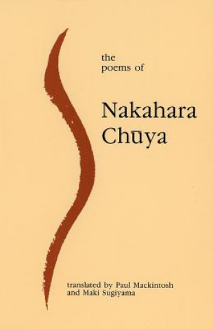 Book The Poems of Nakahara Chuya Nakahara Chuya