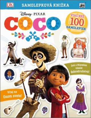 Книга Samolepková knižka Coco Disney/Pixar