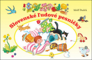 Book Slovenské ľudové pesničky Adolf Dudek