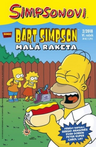 Książka Bart Simpson Malá raketa Matt Groening