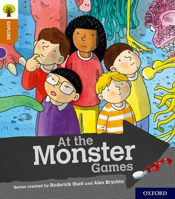 Kniha Oxford Reading Tree Explore with Biff, Chip and Kipper: Oxford Level 8: At the Monster Games Paul Shipton