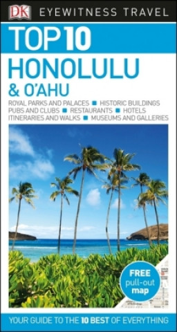 Książka DK Eyewitness Top 10 Honolulu and O'ahu DK Travel