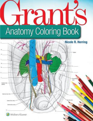 Kniha Grant's Anatomy Coloring Book Herring