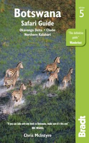 Kniha Botswana Chris McIntyre