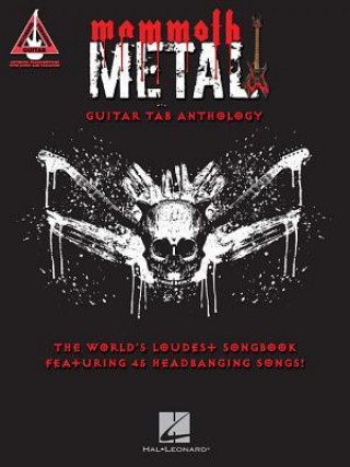 Könyv Mammoth Metal Guitar Tab Anthology Hal Leonard Corp