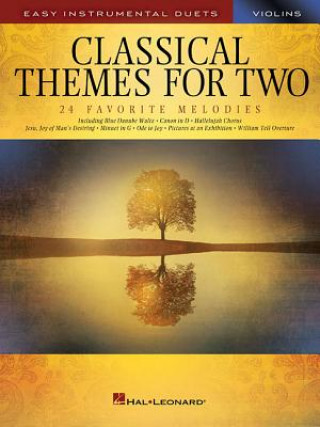 Carte Classical Themes for Two Violins: Easy Instrumental Duets Hal Leonard Corp