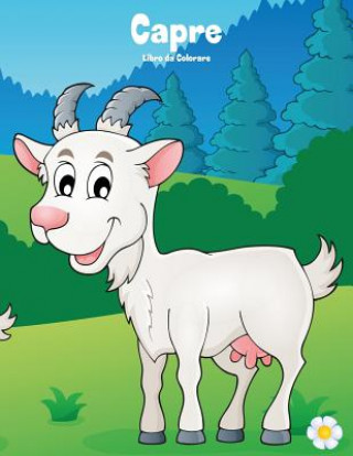 Książka Capre Libro da Colorare 1 Nick Snels