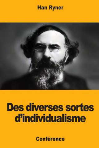 Knjiga Des diverses sortes d'individualisme Han Ryner