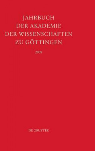 Книга Jahrbuch der Goettinger Akademie der Wissenschaften, Jahrbuch der Goettinger Akademie der Wissenschaften (2009) Akademie Der Wissenschaften