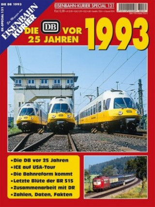 Carte Die DB vor 25 Jahren - 1993 