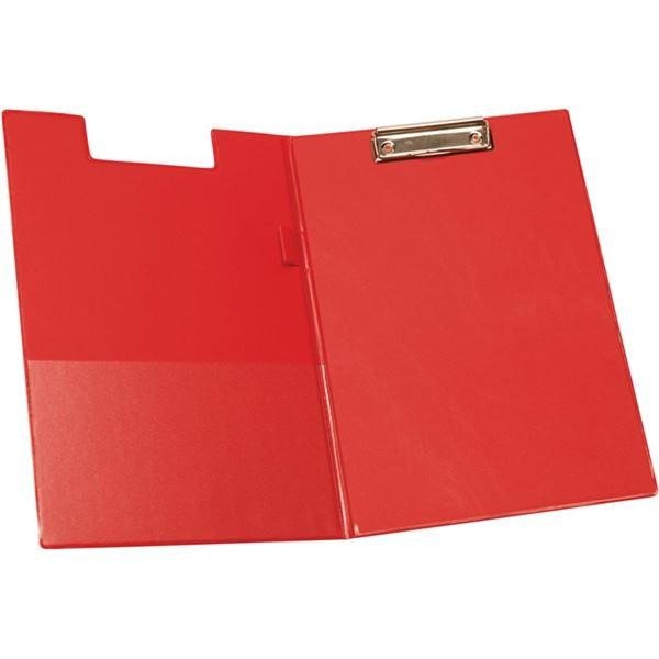 Papírszerek Clipboard Q-Connect A4 Teczka PVC z klipsem czerwona 