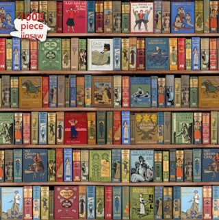 Book Adult Jigsaw Puzzle Bodleian Library: High Jinks Bookshelves Flame Tree Studio