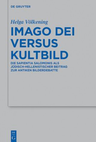 Könyv Imago Dei Versus Kultbild Helga Völkening