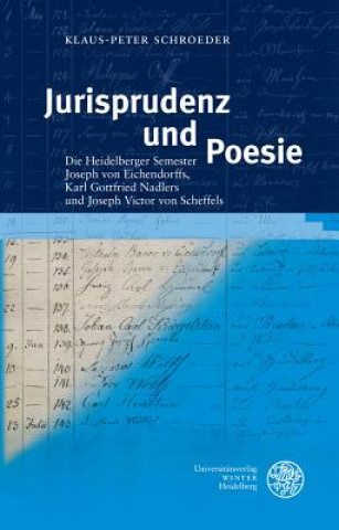 Kniha Jurisprudenz und Poesie Klaus-Peter Schroeder