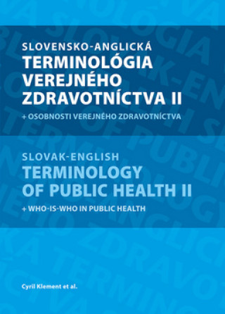 Kniha Slovensko-anglická terminológia verejného zdravotníctva II Cyril Klement