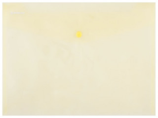 Papírszerek Teczka kopertowa A4 na zatrzask żółta 
