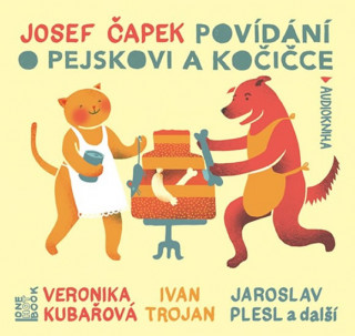 Audio Povídání o pejskovi a kočičce - CDmp3 Josef Čapek