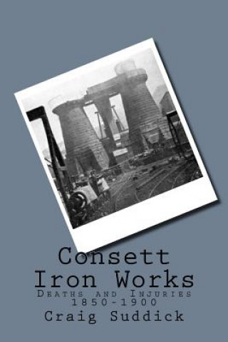 Kniha Consett Iron Works: Deaths and Injuries 1850-1900 Mr Craig Suddick