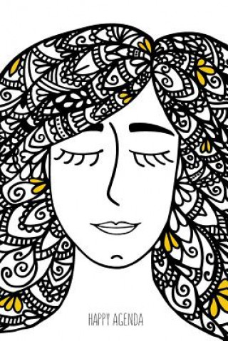 Книга Happy Agenda Perpetua: Zentangle Girl: Agenda ilustrada para colorear y organizarte sin estrés Louma Sader Bujana Dds
