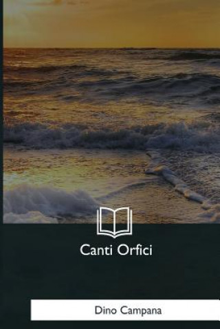 Book Canti Orfici Dino Campana