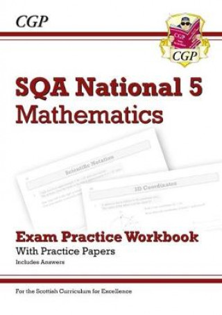 Książka National 5 Maths: SQA Exam Practice Workbook - includes Answers CGP Books