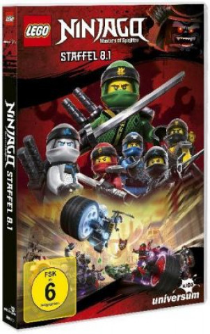 Video LEGO Ninjago. Staffel.8.1, 1 DVD 