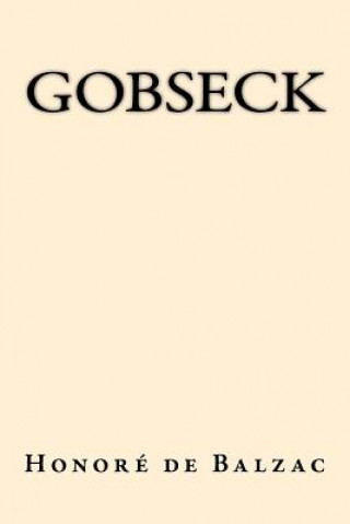 Knjiga Gobseck Honoré De Balzac
