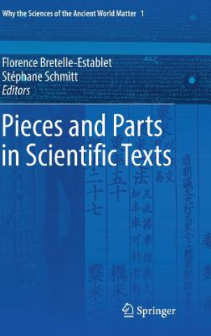 Kniha Pieces and Parts in Scientific Texts Florence Bretelle-Establet