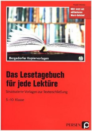 Carte Das Lesetagebuch für jede Lektüre, m. 1 CD-ROM Frauke Wietzke
