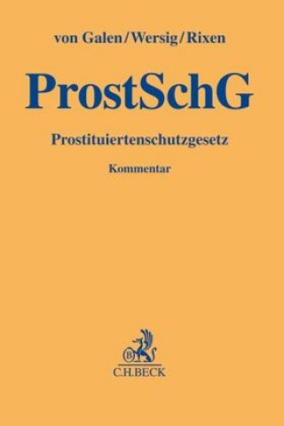 Buch Prostituiertenschutzgesetz Margarete Gräfin von Galen