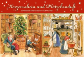 Kalendarz/Pamiętnik Kerzenschein und Plätzchenduft. Ein Windlicht-Adventskalender mit 24 Türchen Ulrike Haseloff