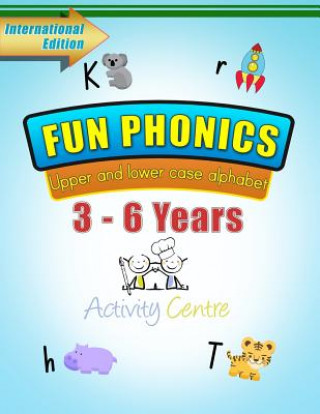 Книга Fun Phonics Upper and lower case alphabet MS Nilhara Perumal