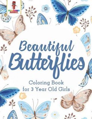 Книга Beautiful Butterflies COLORING BANDIT