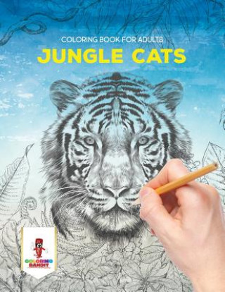 Buch Jungle Cats COLORING BANDIT