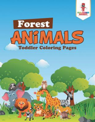 Knjiga Forest Animals COLORING BANDIT