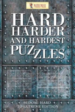 Książka Hard, Harder and Hardest Puzzles PUZZLE PULSE