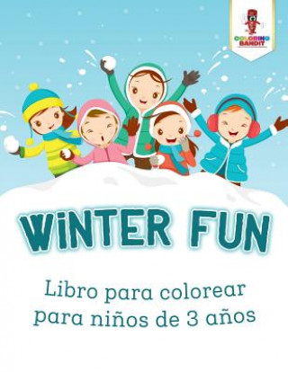 Carte Winter Fun COLORING BANDIT