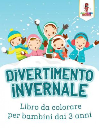 Kniha Divertimento Invernale COLORING BANDIT