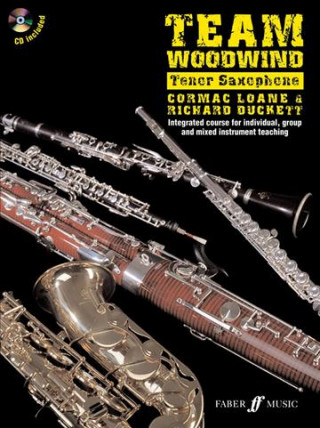 Book TEAM WOODWIND TENOR SAXOPHONE WITH CD DUCKETT