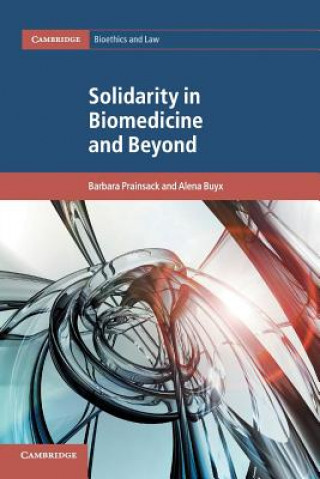 Kniha Solidarity in Biomedicine and Beyond Barbara (King's College London) Prainsack