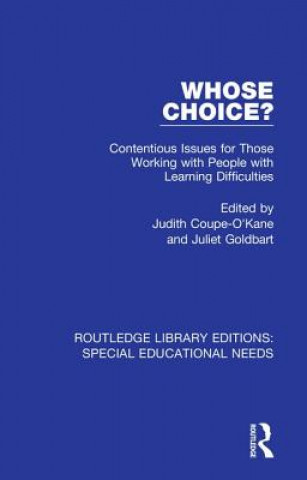 Knjiga Whose Choice? Judith Coupe-O'Kane