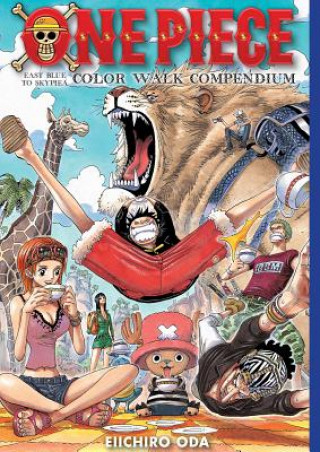 Książka One Piece Color Walk Compendium: East Blue to Skypiea Eiichiro Oda