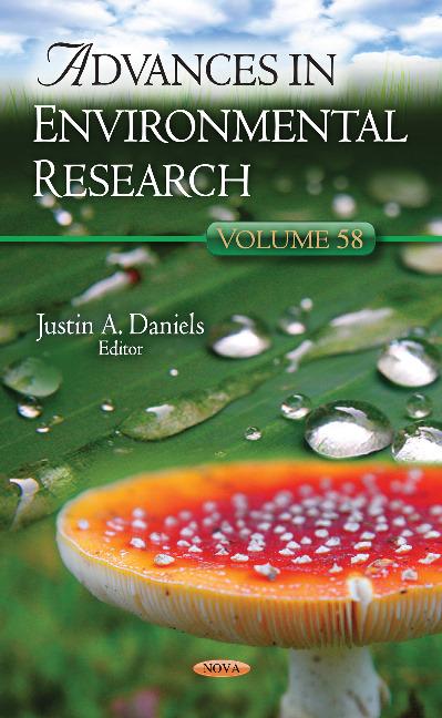 Buch Advances in Environmental Research Justin A Daniels