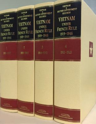 Libro Vietnam under French Rule 1919-1946 4 Hardbacks Volume Set Robert Jarman