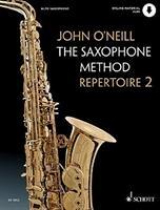 Kniha SAXOPHONE METHOD REPERTOIRE BOOK VOL2 JOHN O'NEILL