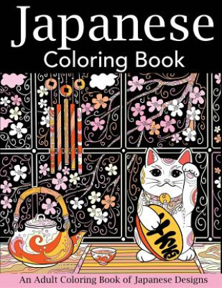Book Japanese Coloring Book CREATIVE COLORING
