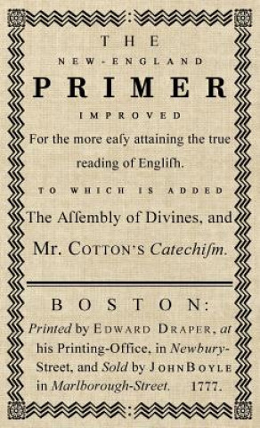 Kniha New-England Primer John Cotton