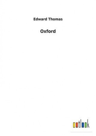 Kniha Oxford EDWARD THOMAS