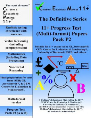 Carte 11+ Progress Test Pack P2 Children's Educational Material 11+