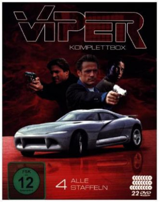 Video Viper - Komplettbox: Alle vier Staffeln, 22 DVD Danny Bilson